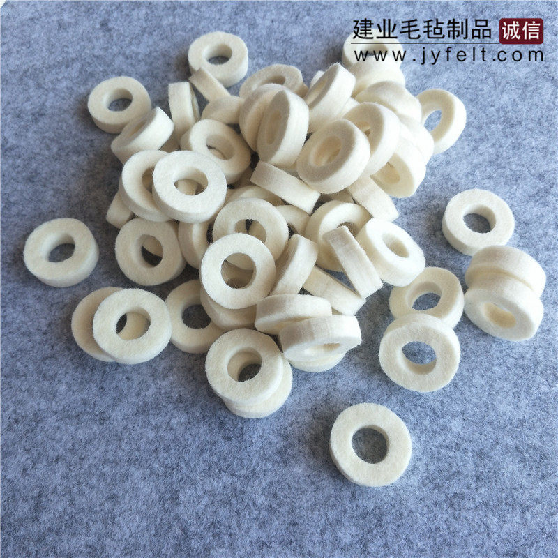 绕线机羊毛毡漆包线过线棉压线夹线毡圆织机防尘密封工业毛毡垫圈