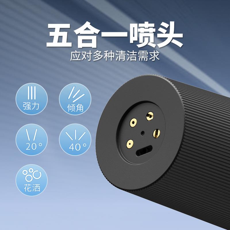 HOTO小猴工具高压洗车机清洗便携式水枪手持无线电动家用冲洗器泵