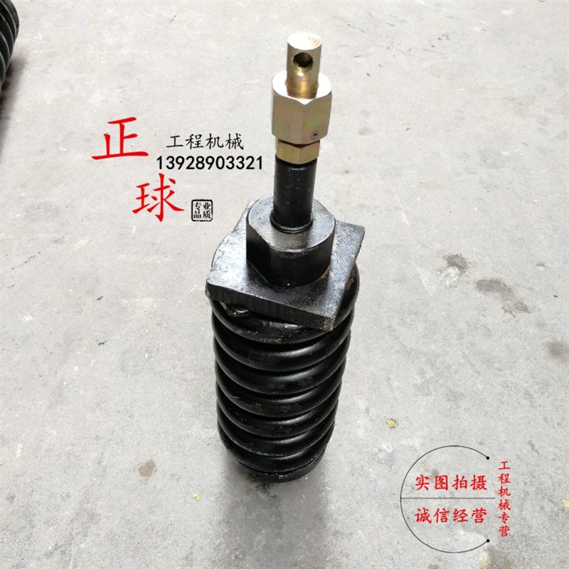 适用玉柴35涨紧油缸总成 YC35 60 引导轮 张紧弹簧油缸 挖掘机