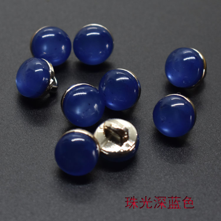 纽扣扣子红色衬衫纽扣宝蓝色米色开衫扣圆形女士雪纺纽扣彩色纽扣