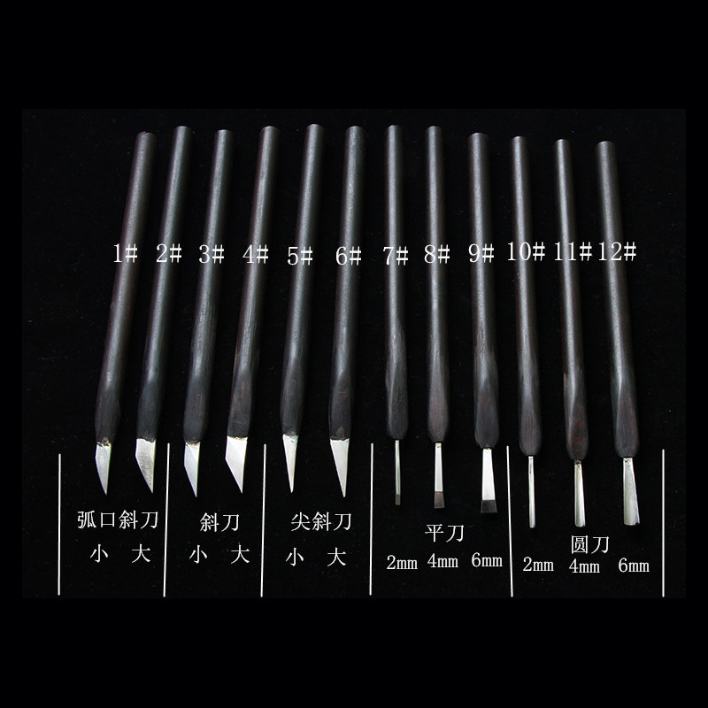 匠人手工剪纸刻刀套装橡皮雕刻刀纸雕模型专业工具笔刀斜刀包邮