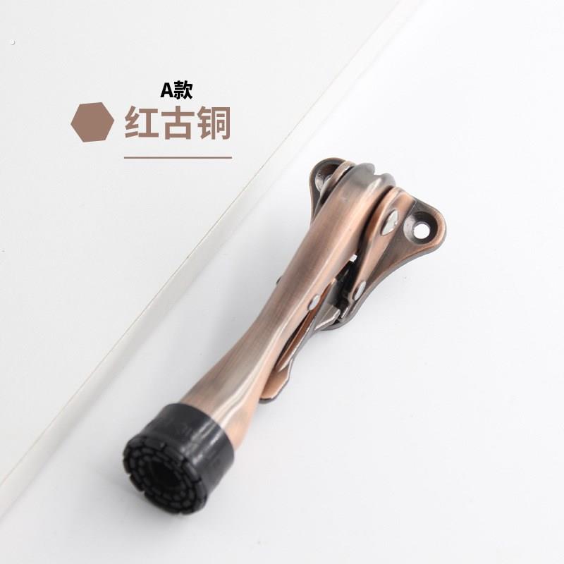 自动脚踩马蹄门顶门定位器制动器门吸隐形防撞脚踏门碰随意停门阻