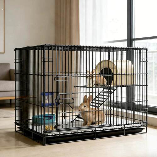 兔子笼子家用室内养兔专用大号荷兰猪豚鼠笼自动清粪宠物兔窝兔笼