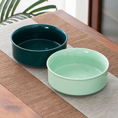 猫碗陶瓷猫咪饭碗防打翻