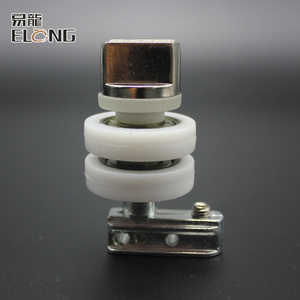 折叠平开门窗维护创开芬德平开无框阳台滑轮子配件窗尼龙轮静音
