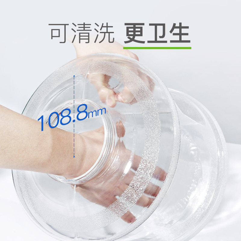 透明功夫茶具茶几台抽水家用桶装矿泉水饮水机用水小方纯净水桶大