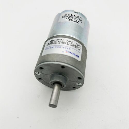 正科电机ZGA37RG永磁直流减速ZYTD520 24V200金属齿轮马达