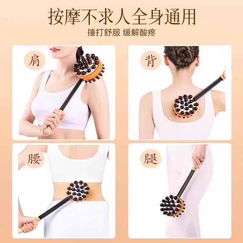 捶背神器捶背器敲打可爱经络拍打棒全身按摩锤子敲背锤双面按摩锤