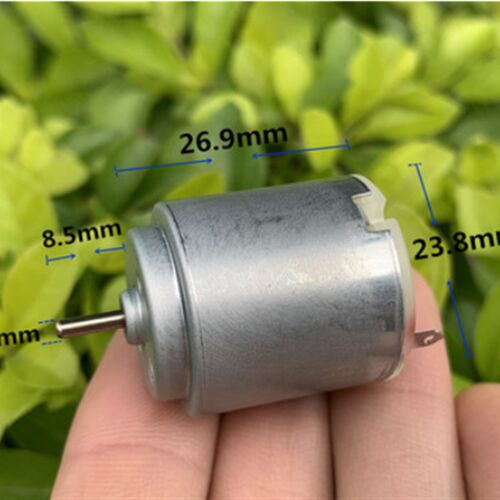 微型直流小电机 R260高速电机 3-6V 遥控玩具车船马达 强磁