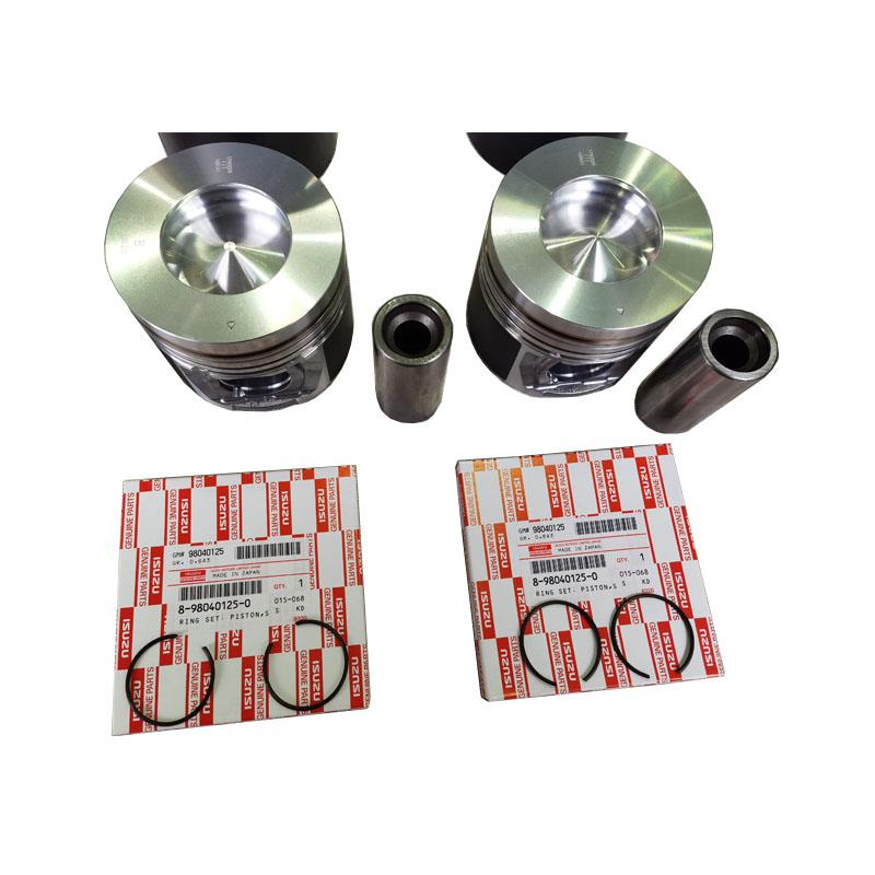五十铃庆铃100P 600P KV100 KV600发动机缸套组件 四配套原厂配件