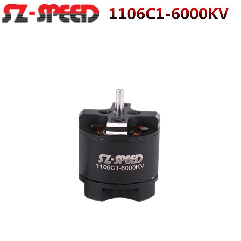 SZ-SPEED 新领航 1106C-4500/6000KV 迷你FPV穿越机暴力无刷电机