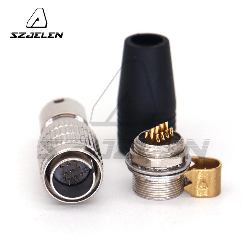 兼容连接器HR25-9TP-12P /HR25-9TR-12S插座工业相机12针插头