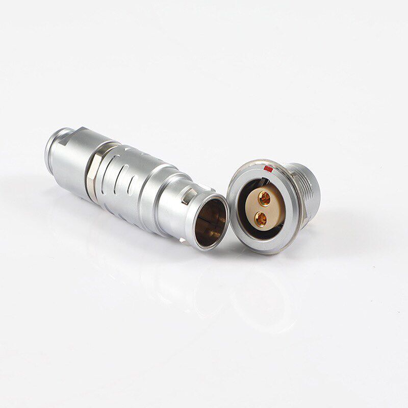 航空插头连接器 M9-2芯 快插式