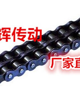 链条 双排链条1.5寸双排链条配24A-2链条/ 节距38.1/40节/1.5米