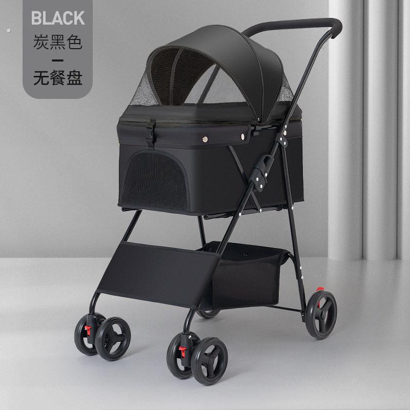 宠物推车可分离狗狗外出专用可折叠轻便宠物车猫咪代步大型狗拉车
