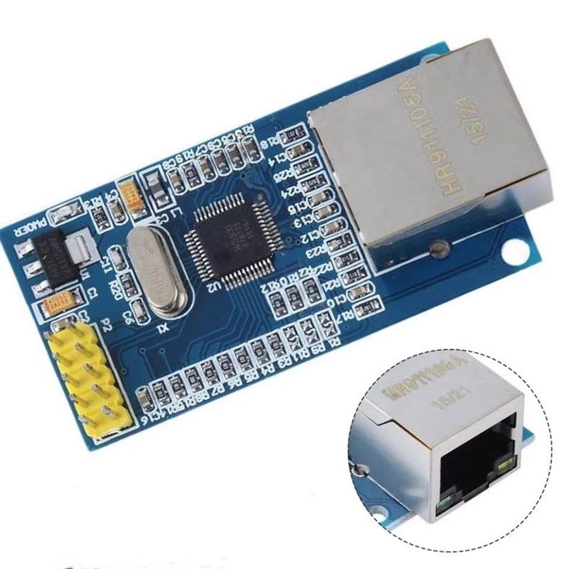 W5500以太网网络模块 硬件TCP/IP协议栈51/STM32驱动开发板网络