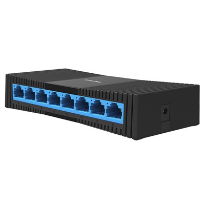 TP-LINK TL-SF1008+ 8口百兆SOHO交换机100M交换机