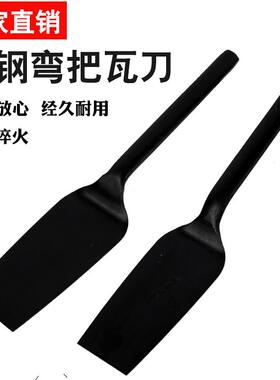 黑老虎砖刀泥刀瓦刀铲子砌墙刀瓦工工具锰钢加厚砌刀铲子切砍砖