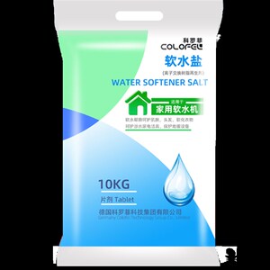 包邮送货上楼科罗菲软水盐通用软水机专用盐离子交换树脂再生剂