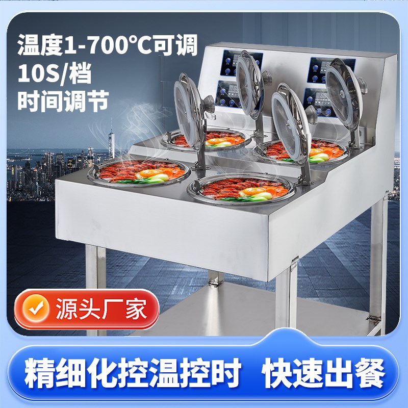 商用煲仔饭机全自动光波炉啫啫煲砂锅粉粥焖锅焖菜堂食外送煲仔炉