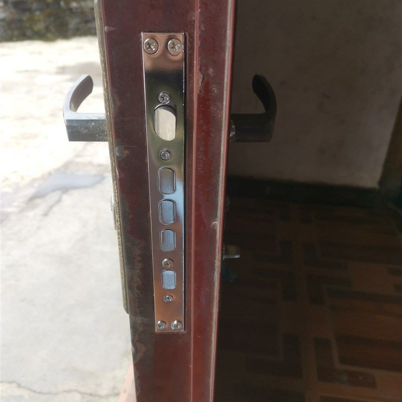 .换锁老款式防盗门锁体防盗门单活双活常用通用型方圆头加厚锁块