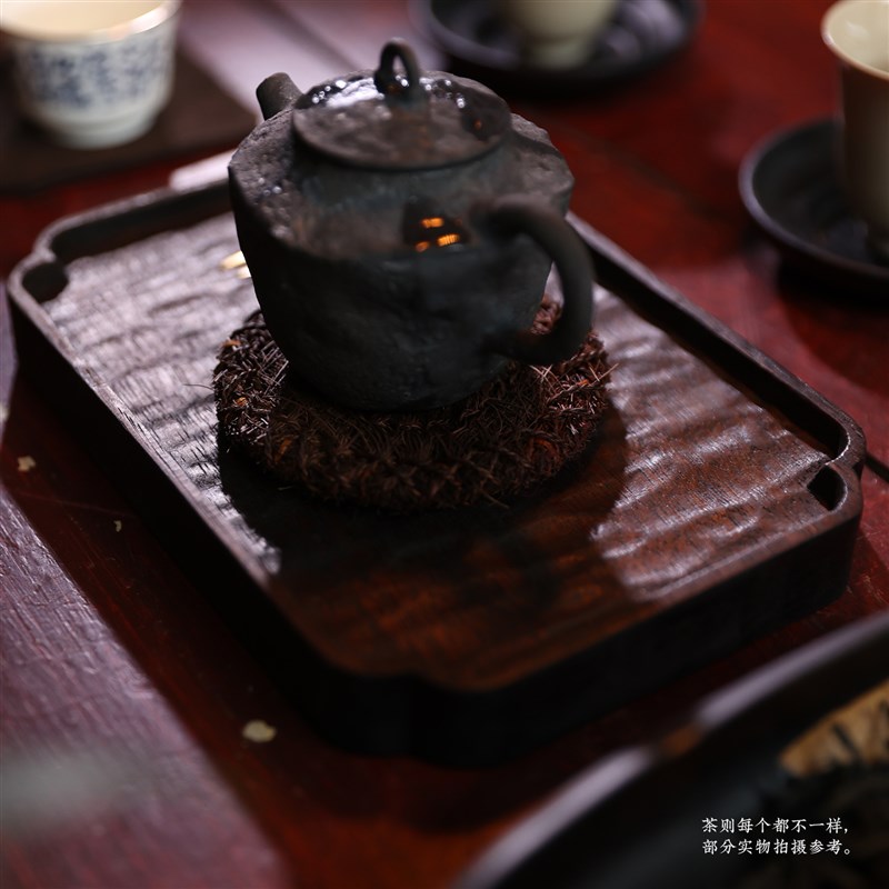 实木茶盘沥水盘简约干泡台托盘家用轻奢小型沥储水式茶台功夫茶具