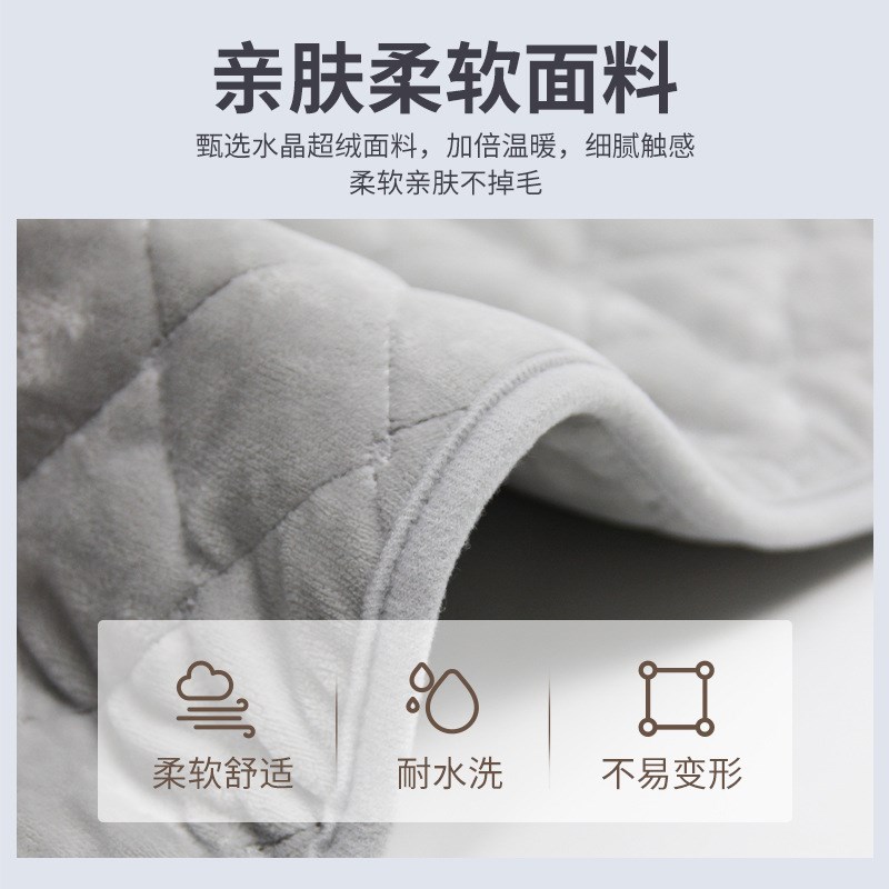 石墨烯远红外理疗垫电热垫110v伏220v热敷肩颈背腿护腰发热垫美国