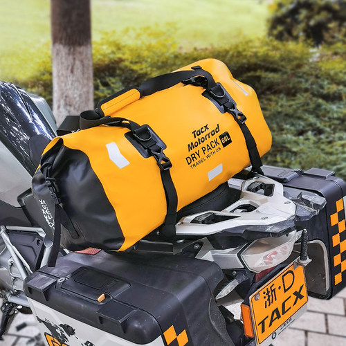 TACX TPU防水机车尾包 反光设计适用摩旅骑行长途使用