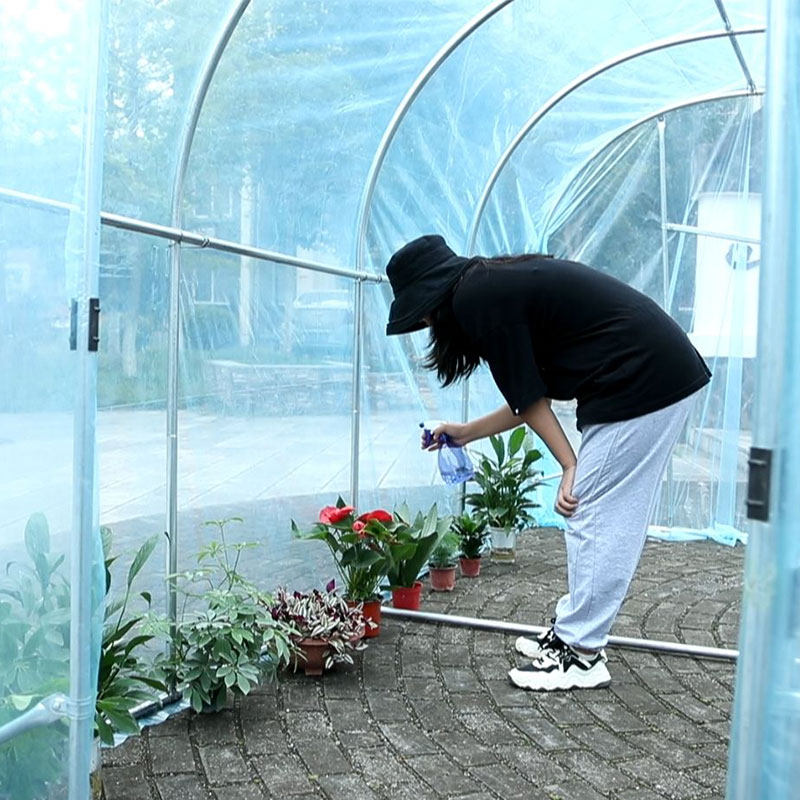 家用温室花房大棚花棚骨架多肉遮雨棚遮阳保温暖房楼顶庭院简易