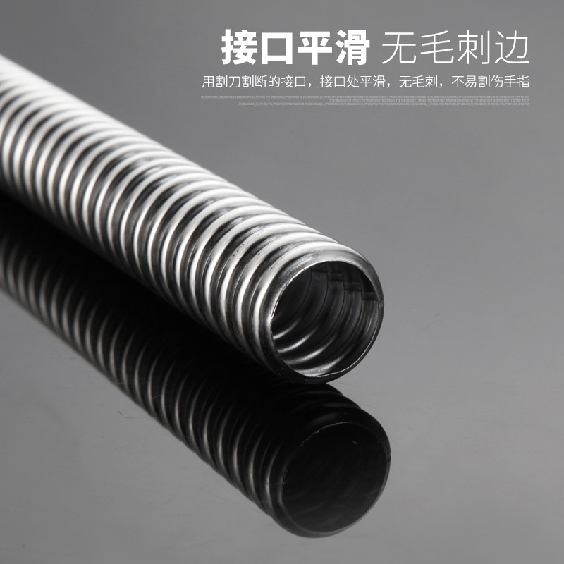 波纹管304不锈钢4分6分1寸毛坯硬波纹管热水器上水硬波纹盘管整圈