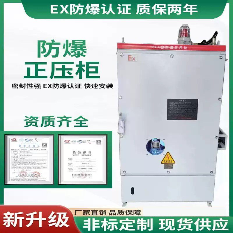防爆正压柜不锈钢空箱控制动力检修电源开关仪表变频器接线空壳体