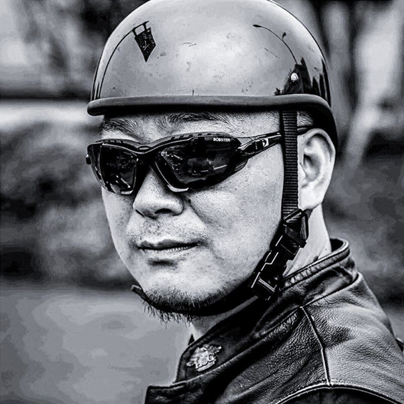 哈雷摩托车变色风镜BOBSTER 骑行近视护目眼镜踏板夜视防风沙墨镜