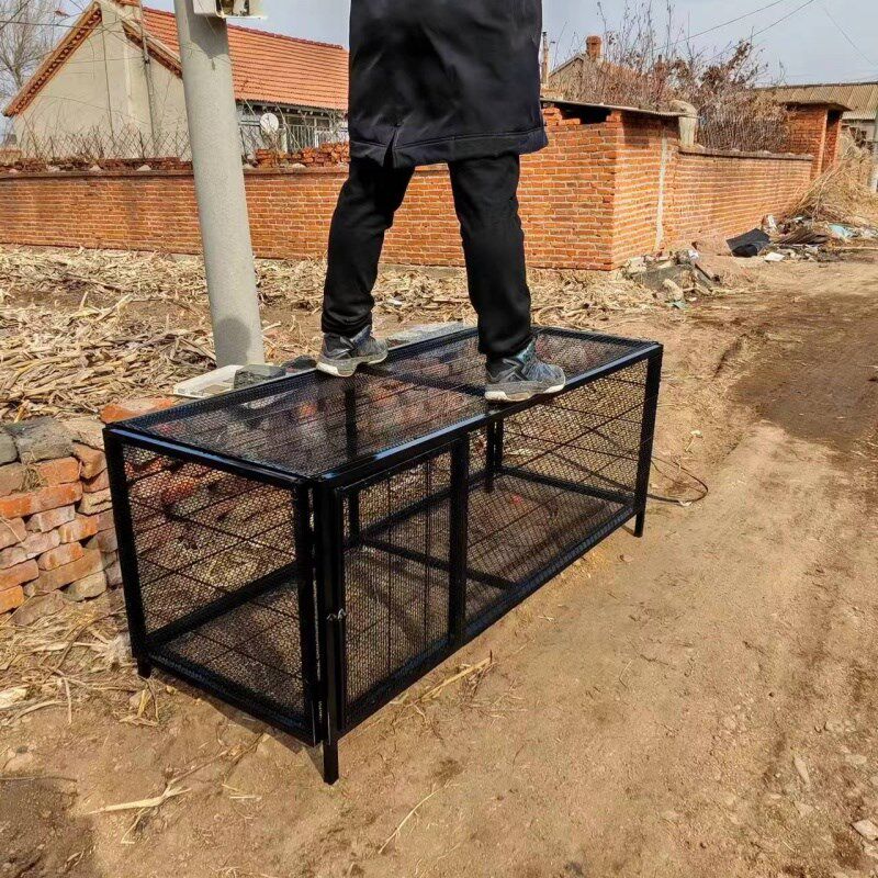 鸡笼家用养殖室外防鼠黄鼠狼加密防雨鸭芦丁鸽子兔子不锈钢饲养笼