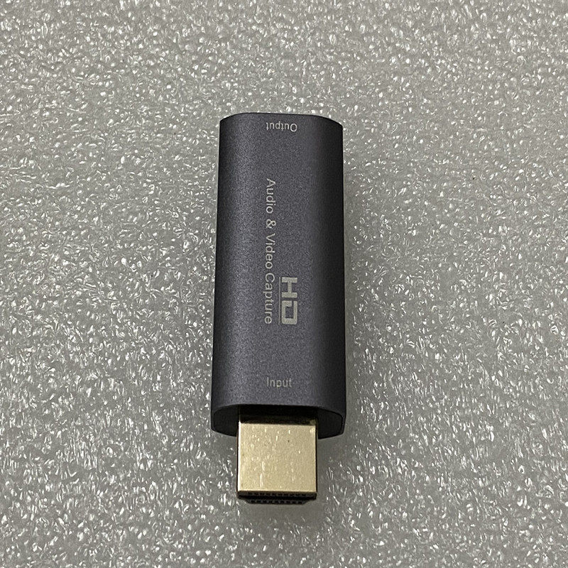 HDMI高清视频采集卡HDMI公转USB母延长转换头视频采集卡4K60HZ