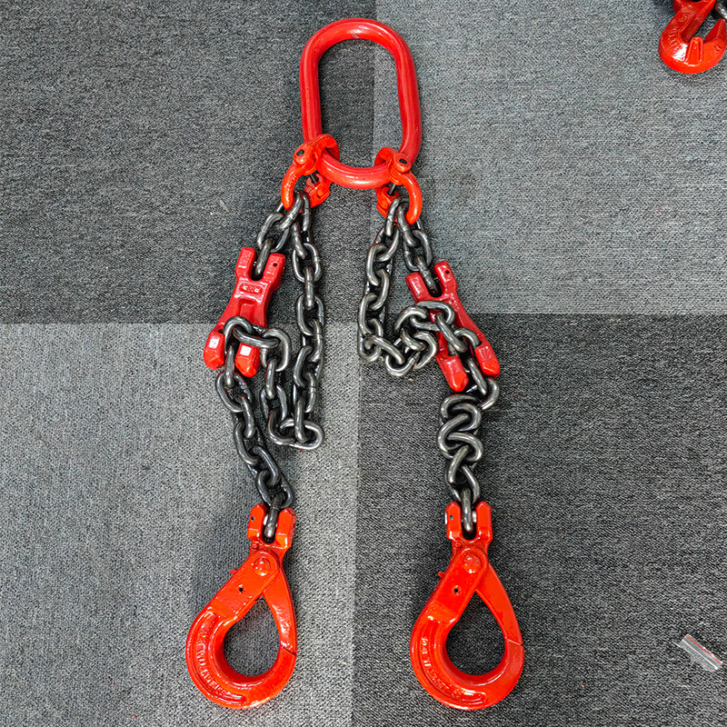 安全自锁吊钩链条模具吊链双挂钩起重钢链可调节器链钩挂钩缩短链