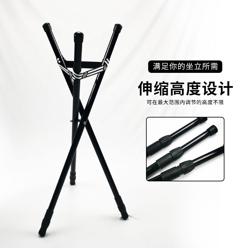 handpan手碟支架便携式可伸缩手碟鼓架子专业级谱架演奏镲架教程