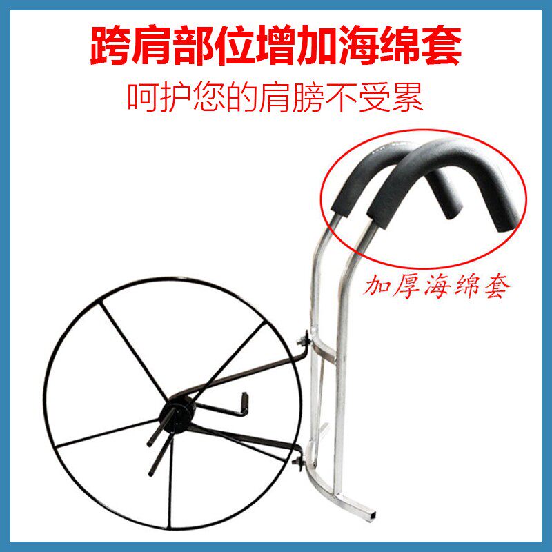 收管卷管器农用卷带器卷管机水带收放架水管摇管器挎肩浇地收卷机