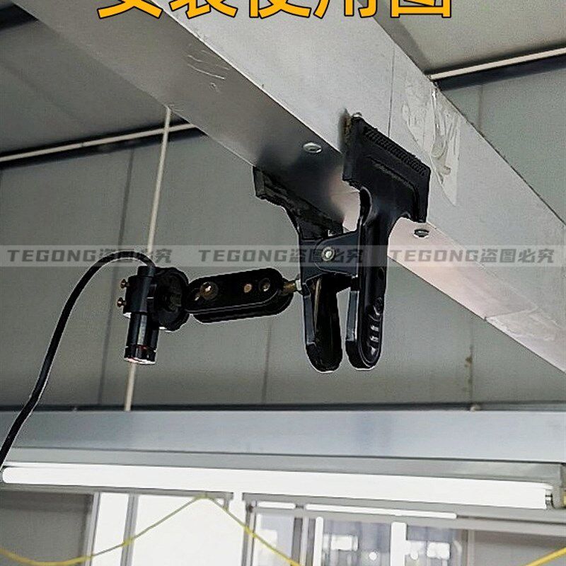 木工裁床激光标线器红光绿光夹子支架免安装石材切割红外线定位灯
