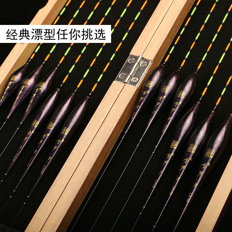 雪芦鱼漂套装加粗醒醒目纳米浮漂盒鲤鲫鱼漂高灵敏轻口小碎目全套