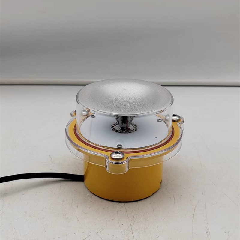 C型低光强航空障碍灯机场施工车辆车载黄色闪光移动障碍物警示灯