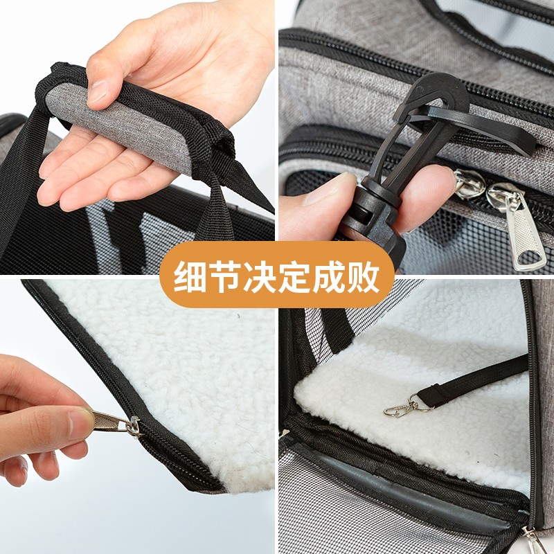 猫包外出便携狗背包宠物外出包泰迪中小型狗袋比熊出行包车载狗窝