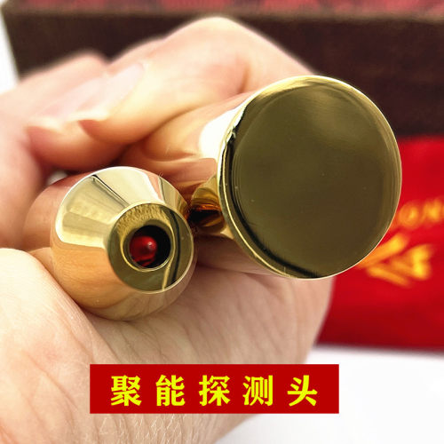 包邮新款纯铜寻龙尺折叠式高精度探测棒器堪舆工具