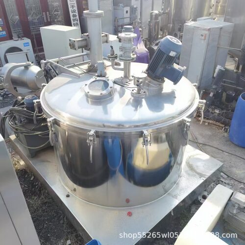 不锈钢平板离心机 食品化工脱水设备密闭型吊带离心机立式大翻盖