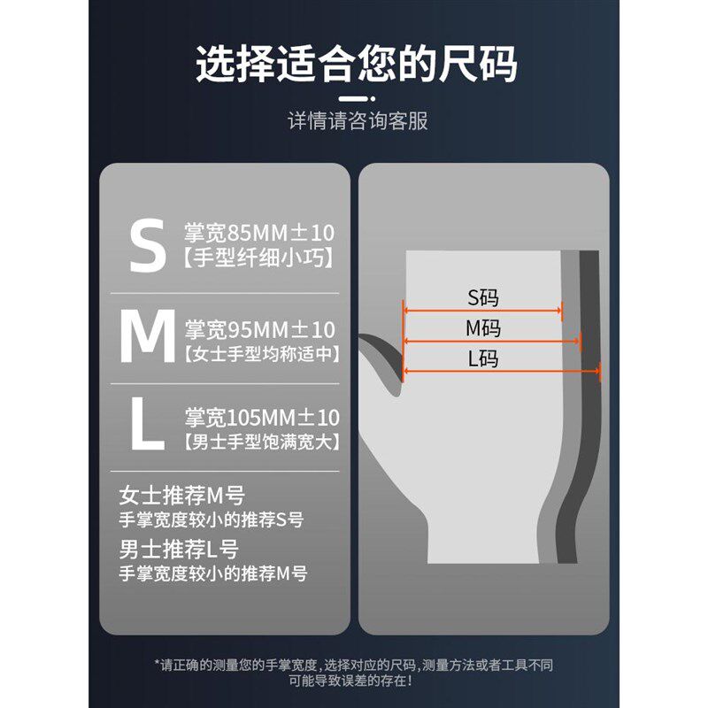 汽车维修专用手套防油丁腈机械一次性喷漆修车防水加厚耐磨耐酸碱