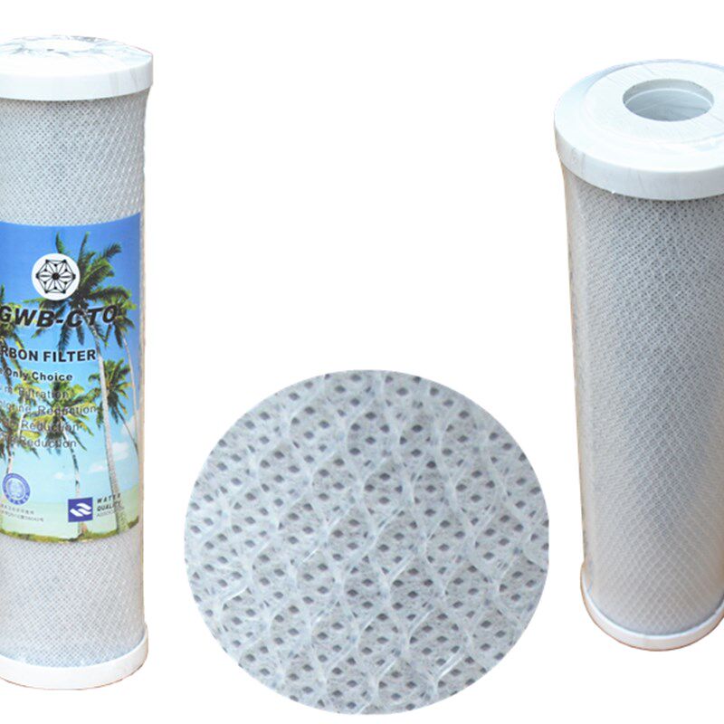 沁怡净水器配件 家用过滤器直饮水纯水机过滤芯10寸套装滤芯通用