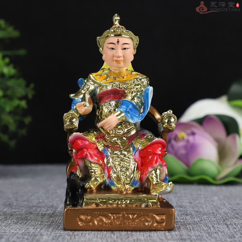 多规格站坐杨戬像二郎神君清源妙道真君昭惠灵显王神像摆件