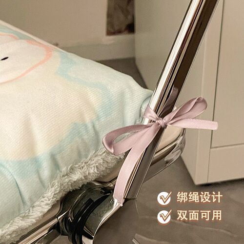 冬季加厚毛绒坐垫奶油可爱学生宿舍椅子椅垫凳子沙发飘窗蒲团屁垫