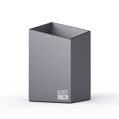 LOST CTRL铝合金笔筒收纳盒办公室桌面摆件创意个性时尚大容量