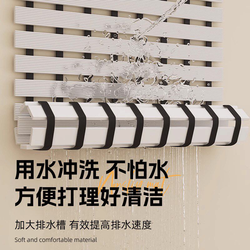 浴室防滑垫化妆室淋浴房洗澡隔水防水排水防摔地垫洗手间厕所脚垫