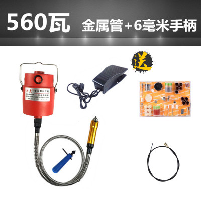胜虎1200W大功率吊磨机金木石雕酒瓶雕刻软轴刻字电磨电动打磨机